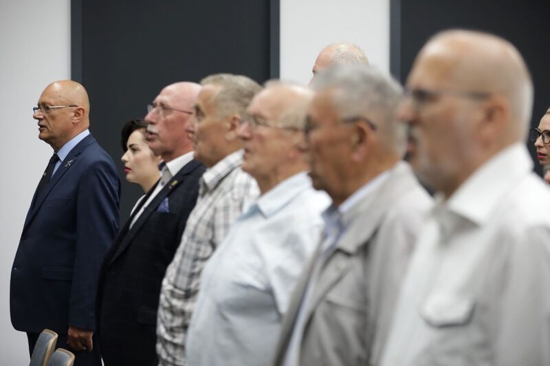 Uroczystość wręczenia Medali Reipublicae Memoriae Meritum – Bydgoszcz, 6 sierpnia 2024. Fot. Mikołaj Bujak (IPN)