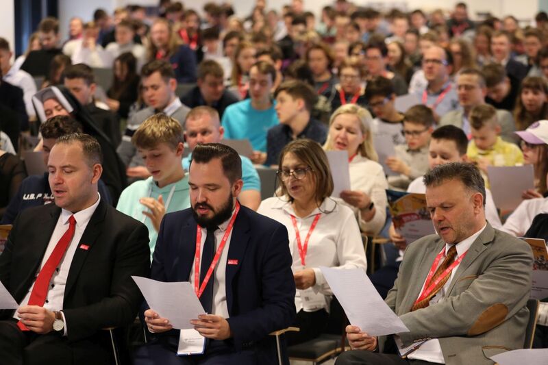 Finał pierwszej edycji ogólnopolskiej Olimpiady Gier Planszowych Instytutu Pamięci Narodowej – Warszawa, 15 kwietnia 2023. Fot. Mikołaj Bujak (IPN)