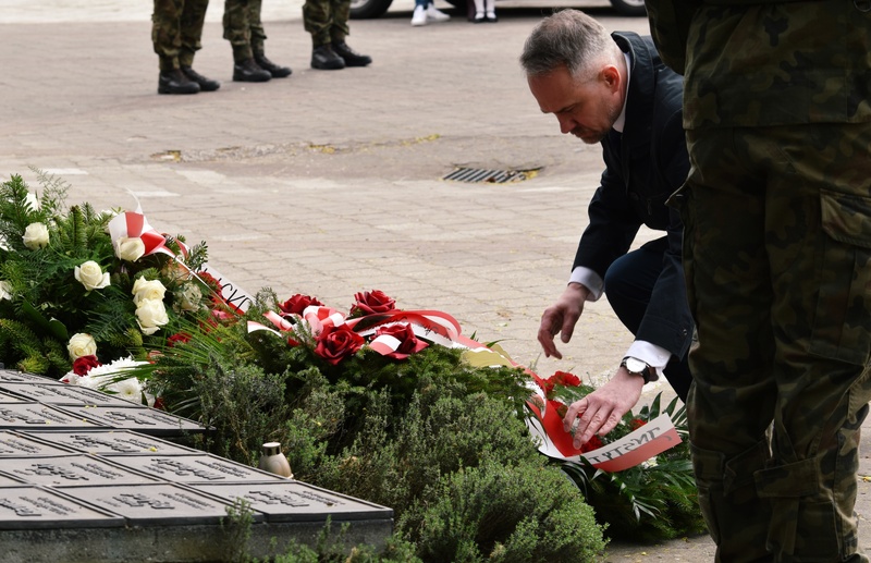 Uroczyste obchody Dnia Pamięci Ofiar Zbrodni Katyńskiej z 1940 r. w Bydgoszczy