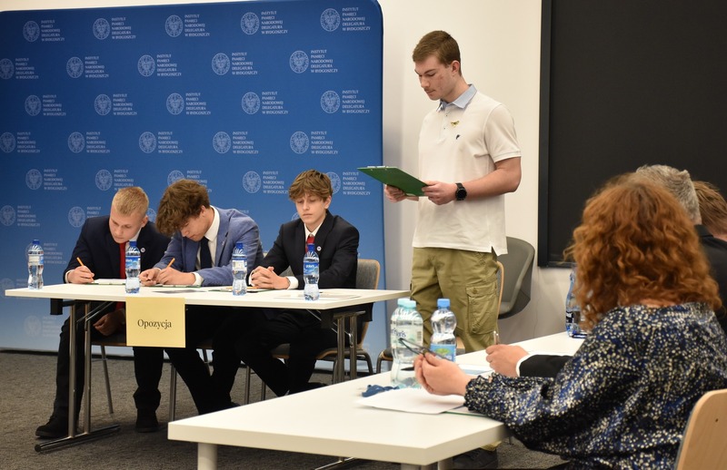 9. Kujawsko-Pomorski Turniej Debat Oksfordzkich, fot. Remigiusz Ławniczak/IPN