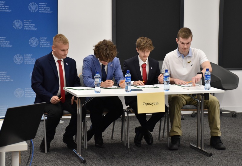 9. Kujawsko-Pomorski Turniej Debat Oksfordzkich, fot. Remigiusz Ławniczak/IPN