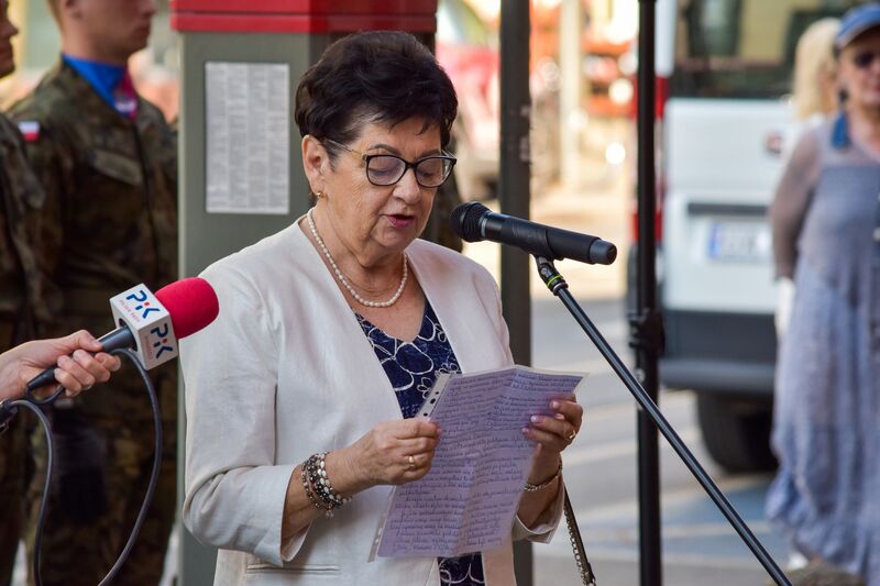 Odsłonięcie tablicy upamiętniającej gen. bryg. Stanisława Grzmota-Skotnickiego - Bydgoszcz, 19 września 2024