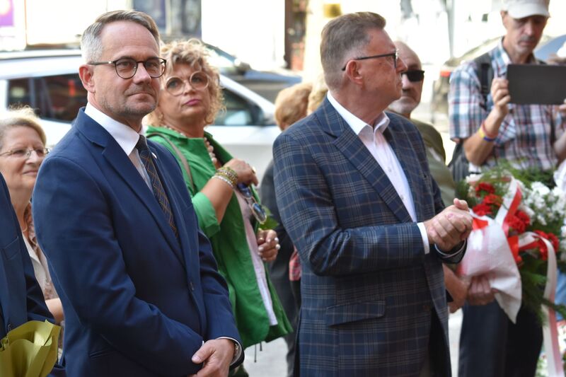 Odsłonięcie tablicy upamiętniającej gen. bryg. Stanisława Grzmota-Skotnickiego - Bydgoszcz, 19 września 2024