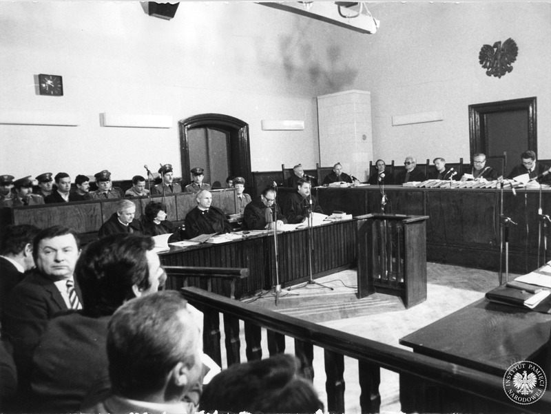 "Proces Toruński" - materiał na 40 rocznicę procesu morderców ks. Popiełuszki