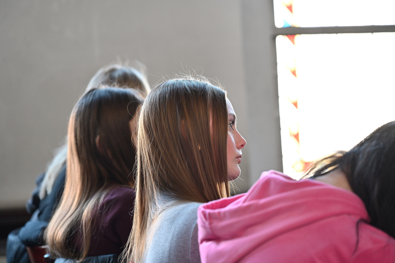 Pokaz filmu „Popiełuszko. Testament wolności” w III LO im. Jana Pawła II w Grudziądzu