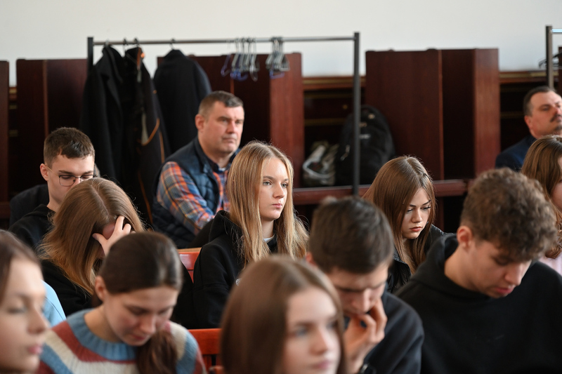 Pokaz filmu „Popiełuszko. Testament wolności” w III LO im. Jana Pawła II w Grudziądzu