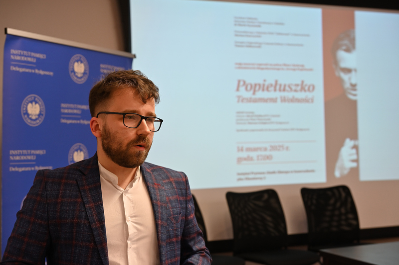 Pokaz filmu o bł. ks. Jerzym Popiełuszce w Instytucie Kardynała Józefa Glempa w Inowrocławiu