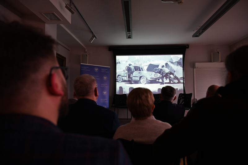 Pokaz filmu o bł. ks. Jerzym Popiełuszce w Instytucie Kardynała Józefa Glempa w Inowrocławiu