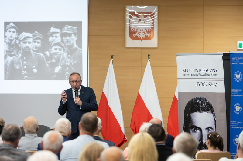 Zastępca prezesa IPN dr hab. Karol Polejowski, fot. Roman Jocher.