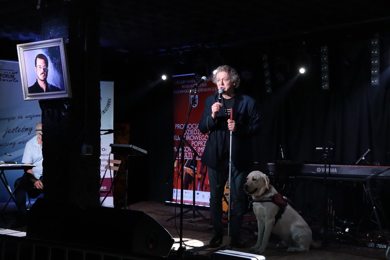 Grzegorz Dudziński, koordynator festiwalu. Fot. Jan Kołakowski