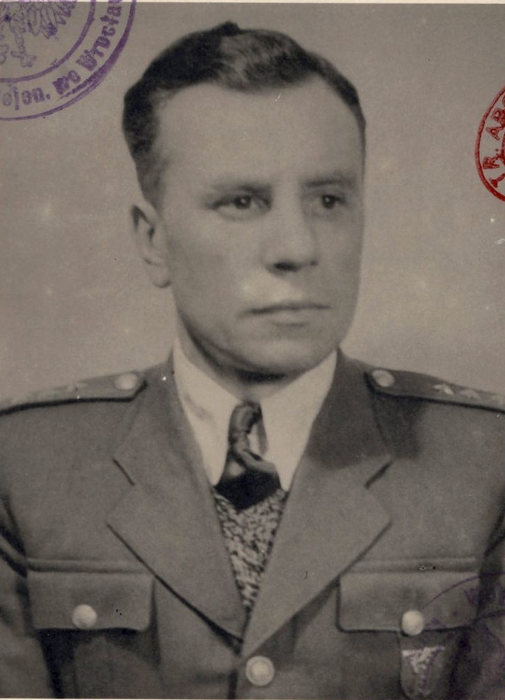 Prokurator wojskowy Henryk Kubler, który asystował przy egzekucji „Kreta”. Fot. zasoby IPN.