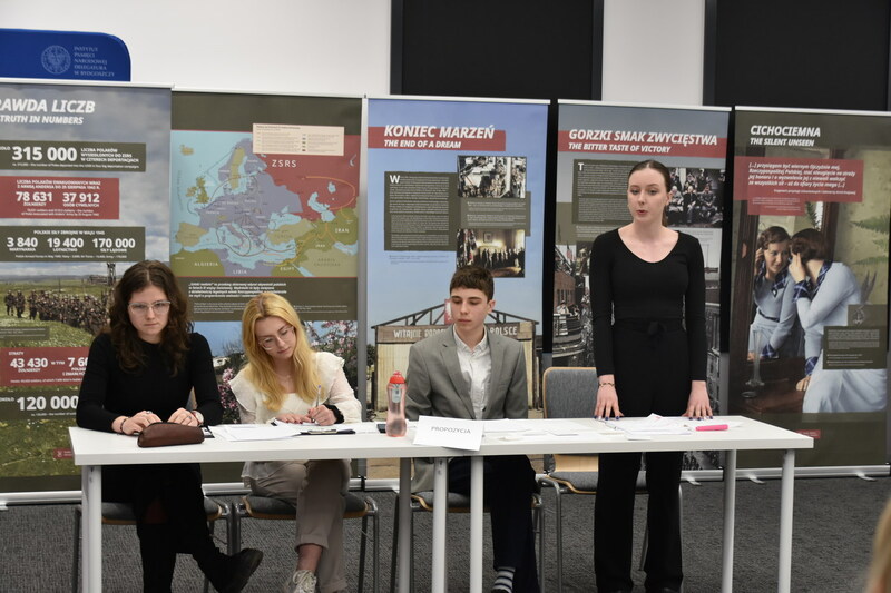 Finał VIII Kujawsko - Pomorskiego Turnieju Debat Oksfordzkich