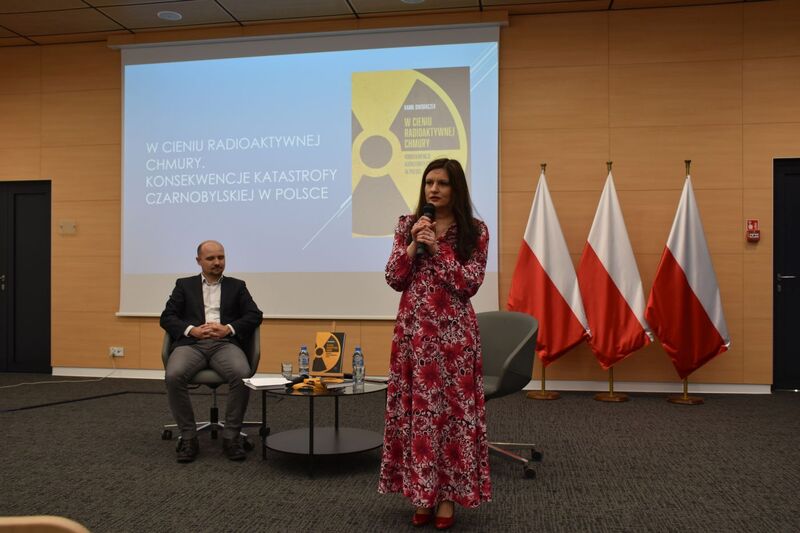 Promocja książki „W cieniu radioaktywnej chmury. Konsekwencje katastrofy czarnobylskiej w Polsce” – Bydgoszcz, 25 kwietnia 2023. Fot. Izabela Mazanowska (IPN)