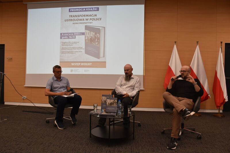 Promocja książki – Transformacja ustrojowa w Polsce.