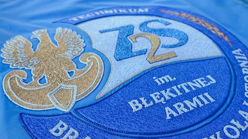 Uroczystości nadania imienia Błękitnej Armii, fot. Zespół Szkół Nr 2 w Golubiu-Dobrzyniu.