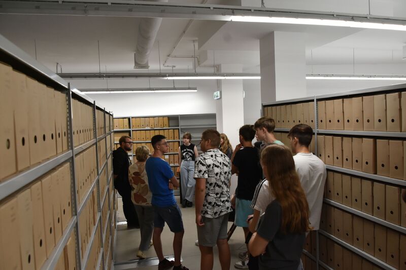 Spotkanie w ramach cyklu edukacyjnego „Źródła mówią", na zdjęciu Mateusz Szłapka, fot. Patryk Malendowicz.