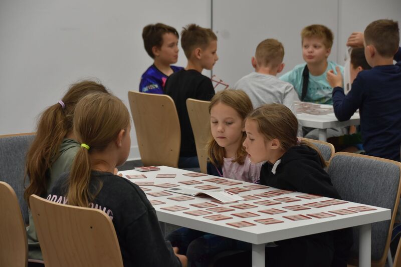 Bydgoskie półkolonie w delegaturze Instytutu Pamięci Narodowej, fot. Patryk Malendowicz.