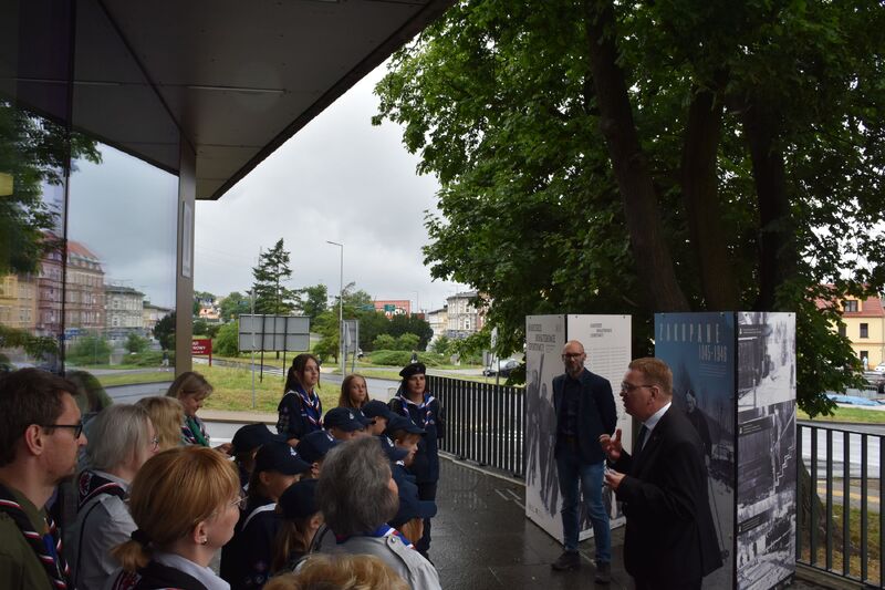 Wernisaż wystawy „Harcerze. Bohaterowie. Sportowcy”.