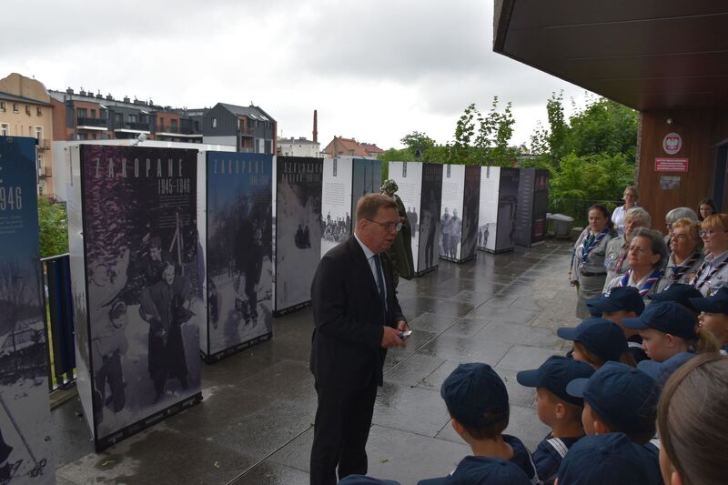 Wernisaż wystawy „Harcerze. Bohaterowie. Sportowcy”.