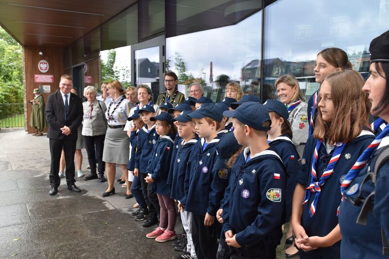 Wernisaż wystawy „Harcerze. Bohaterowie. Sportowcy”.