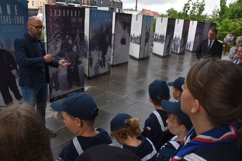 Wernisaż wystawy „Harcerze. Bohaterowie. Sportowcy”.