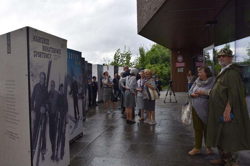 Wernisaż wystawy „Harcerze. Bohaterowie. Sportowcy”.