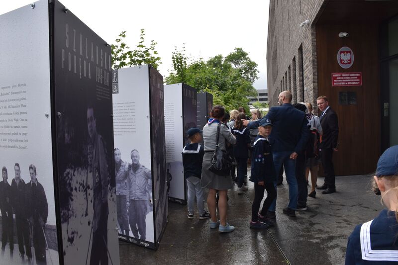 Wernisaż wystawy „Harcerze. Bohaterowie. Sportowcy”.