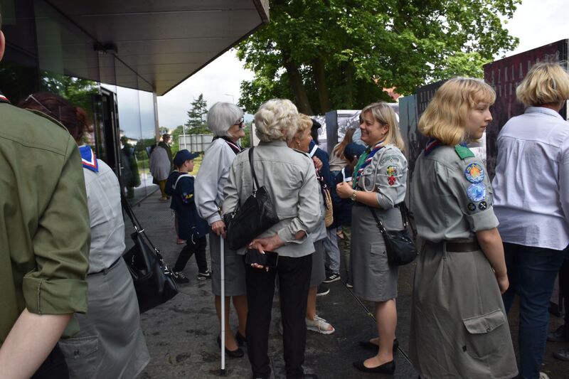 Wernisaż wystawy „Harcerze. Bohaterowie. Sportowcy”.