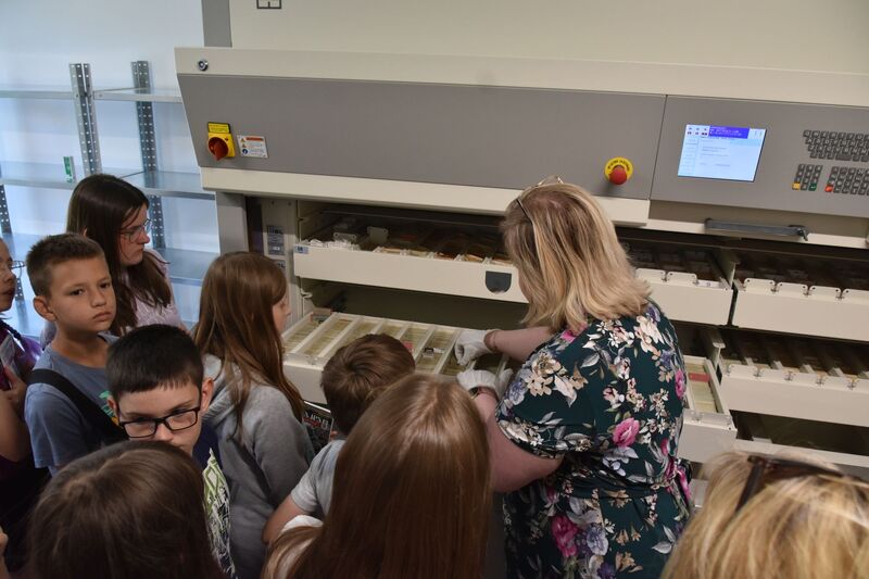 Zajęcia w ramach cyklu „Na wakacyjnym szlaku...”, fot. Patryk Malendowicz.