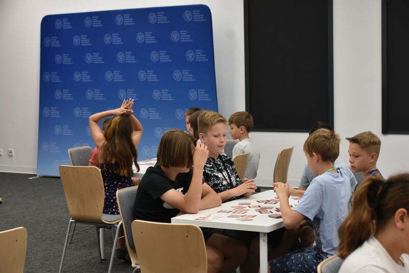 Zajęcia w ramach cyklu „Na wakacyjnym szlaku...”, fot. Patryk Malendowicz.