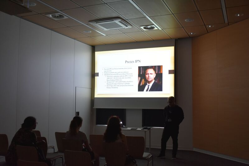 Spotkanie w ramach cyklu edukacyjnego „Źródła mówią", fot. Patryk Malendowicz.