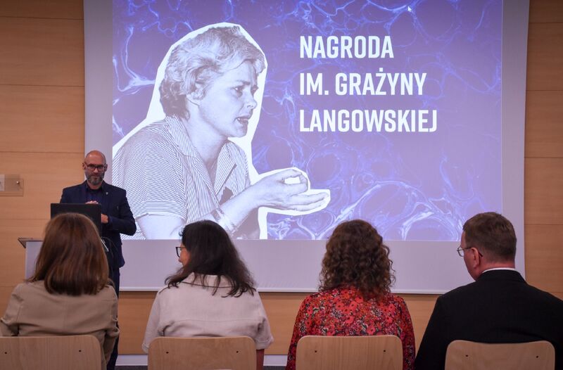 Uroczystość wręczenia Nagrody im. Grażyny Langowskiej – Bydgoszcz, 6 lipca 2023, fot. Piotr Wiejak.