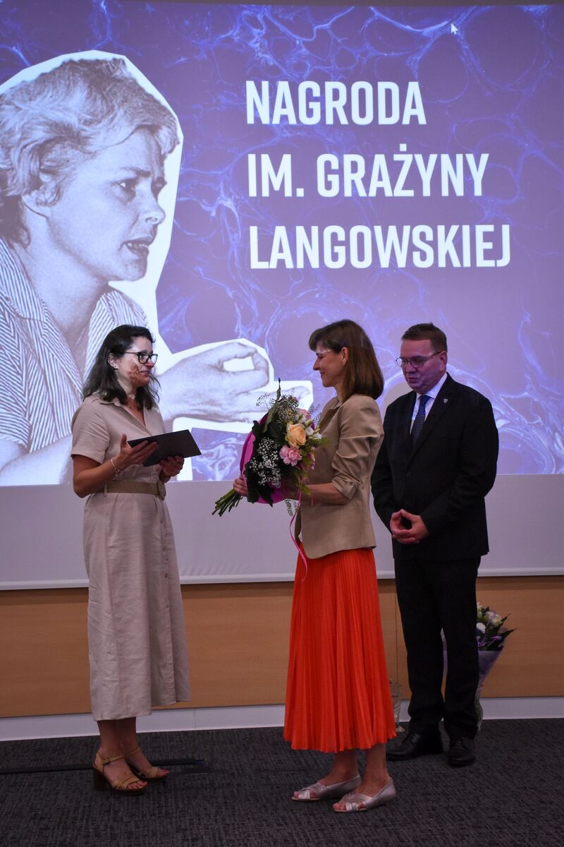 Uroczystość wręczenia Nagrody im. Grażyny Langowskiej – Bydgoszcz, 6 lipca 2023, fot. Piotr Wiejak.