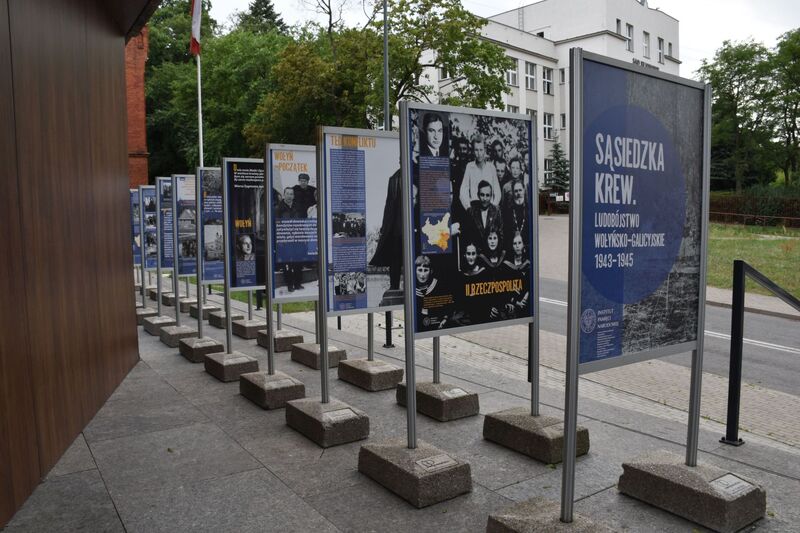 Otwarcie wystawy „Sąsiedzka krew. Ludobójstwo wołyńsko-galicyjskie 1943–1945”.