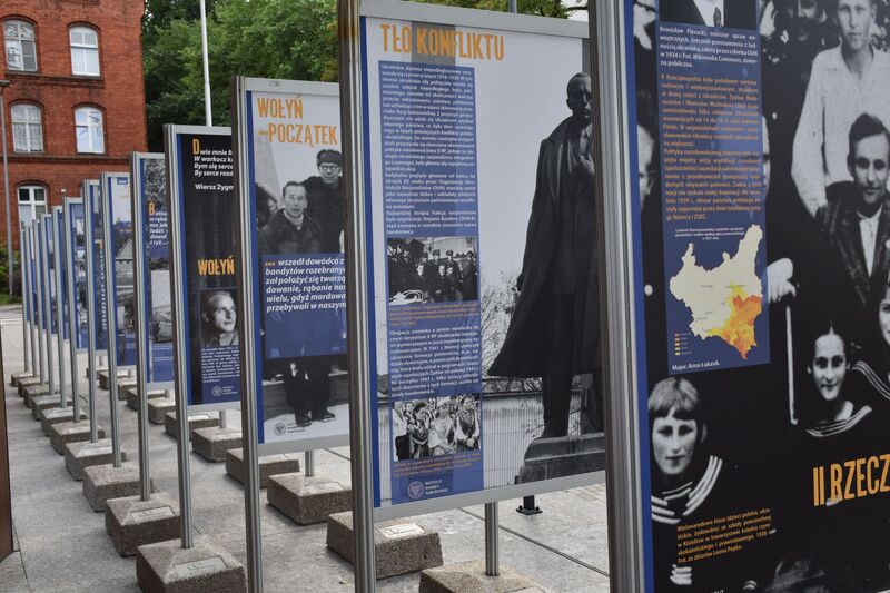 Otwarcie wystawy „Sąsiedzka krew. Ludobójstwo wołyńsko-galicyjskie 1943–1945”.