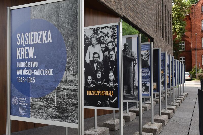 Otwarcie wystawy „Sąsiedzka krew. Ludobójstwo wołyńsko-galicyjskie 1943–1945”.