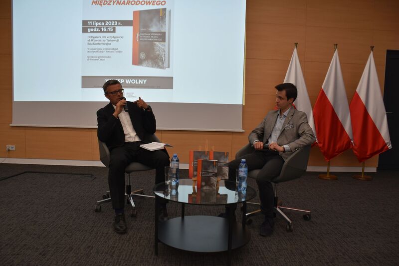 Promocja książki „Zbrodnia wołyńska w świetle prawa międzynarodowego”.