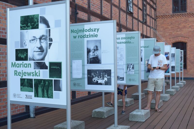 Piknik popularnonaukowy z okazji 118. urodzin Mariana Rejewskiego, fot. Piotr Wiejak.