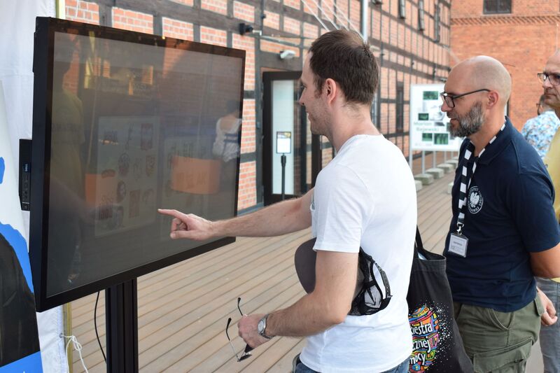 Piknik popularnonaukowy z okazji 118. urodzin Mariana Rejewskiego, fot. Piotr Wiejak.