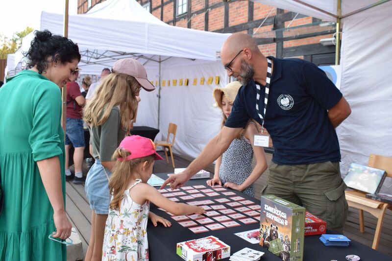 Piknik popularnonaukowy z okazji 118. urodzin Mariana Rejewskiego, fot. Piotr Wiejak.
