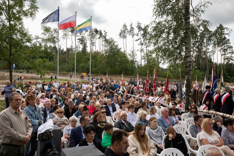84. rocznica wybuchu II wojny światowej i szarży 18. Pułku Ułanów Pomorskich, fot. Mikołaj Bujak.