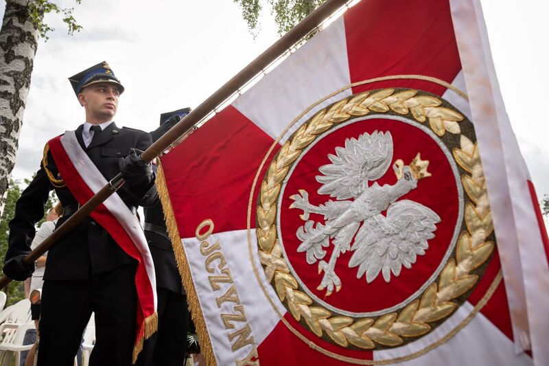 84. rocznica wybuchu II wojny światowej i szarży 18. Pułku Ułanów Pomorskich, fot. Mikołaj Bujak.