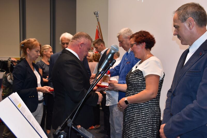 Gala wręczenia medali „Zasłużony dla Regionu Bydgoskiego”.