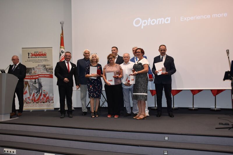 Gala wręczenia medali „Zasłużony dla Regionu Bydgoskiego”.