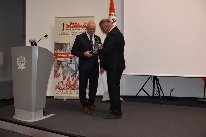 Gala wręczenia medali „Zasłużony dla Regionu Bydgoskiego”.