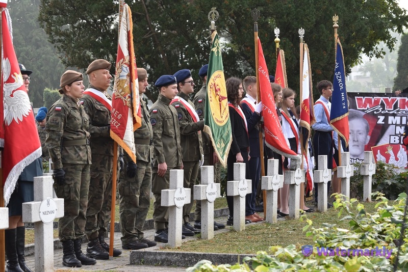 Uroczystości pogrzebowe Mariana Olejniczaka, fot. Piotr Wiejak