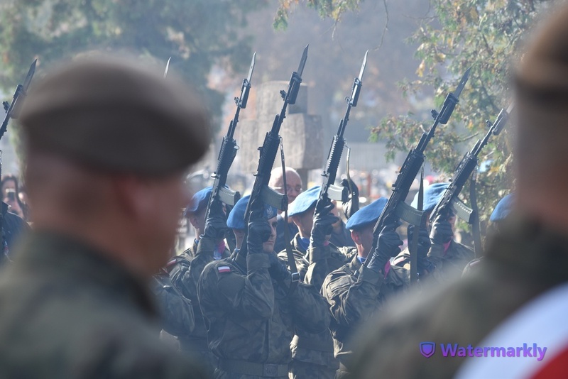 Uroczystości pogrzebowe Mariana Olejniczaka, fot. Piotr Wiejak