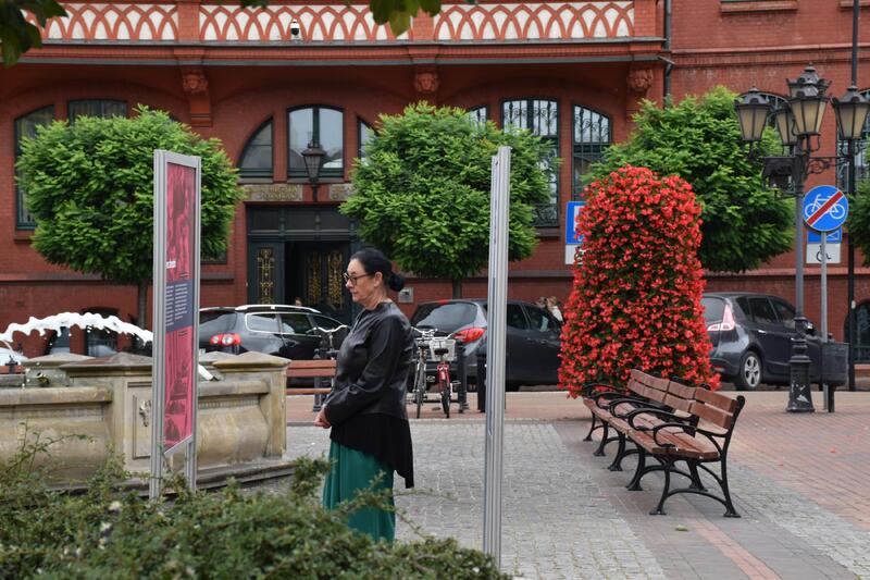 Prezes IPN dr Karol Nawrocki otworzył wystawę „Zbrodnia Pomorska 1939 r.”, fot. Magdalena Basińska