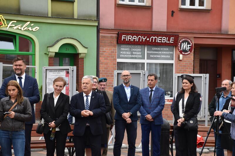 Prezes IPN dr Karol Nawrocki otworzył wystawę „Zbrodnia Pomorska 1939 r.”, fot. Magdalena Basińska