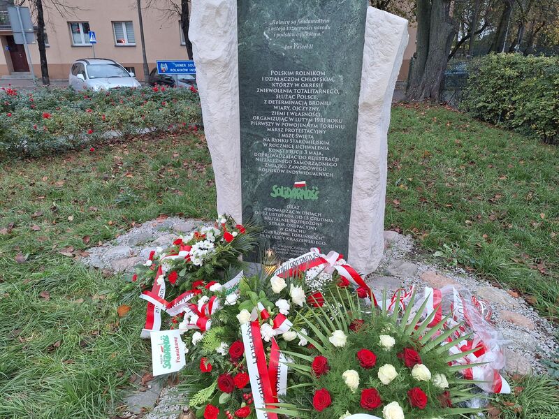 42. rocznica rozpoczęcia strajku rolników –  Toruń